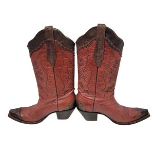 Corral Women's Western Cowgirl Leather Boots Size 6.5M Style A2501